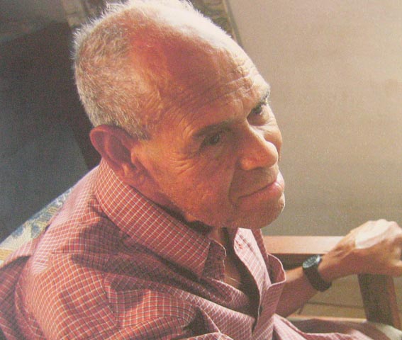 Pérsio Forzani, um dos principais artistas de Pirenópolis, que morreu aos 90 anos
